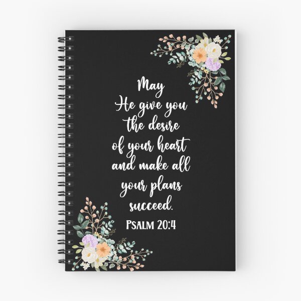 Item preview, Psalm 20:4 May He Give You the Desire of Your Heart designed and sold by Mariv19.