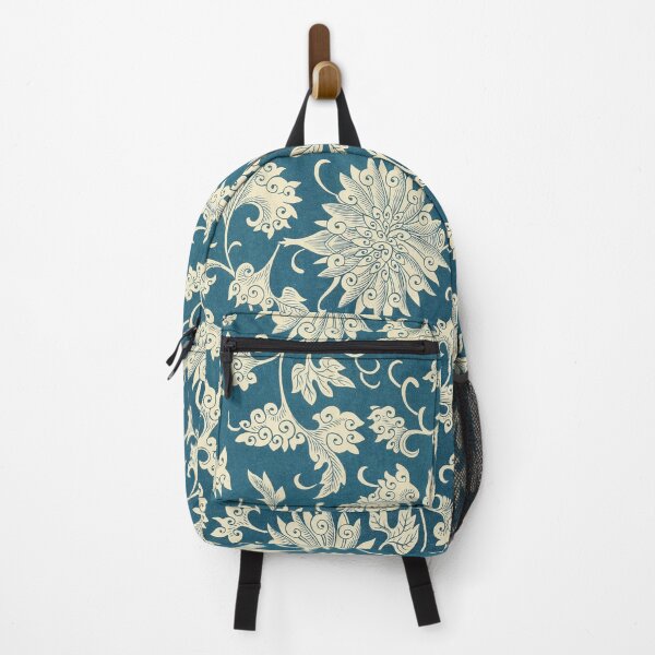 Item preview, Funky Hip Blue Floral Pattern designed and sold by Chadrick Rode.