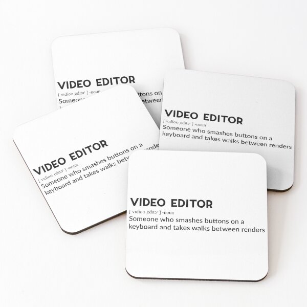 Item preview, VIDEO EDITOR DEFINITION designed and sold by tablespoon.