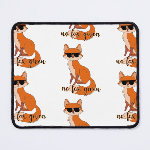 Item preview, No Fox Given Digital Doodle pun | sticker, magnet, button | animal, sassy, cool designed and sold by Caroline Lynch.