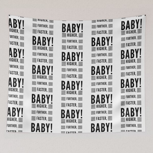 Item preview, higher, further, faster, baby designed and sold by marveluniverse.