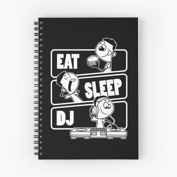Item preview, Eat Sleep DJ - Disc Jockey Funny DeeJay Gift design designed and sold by theodoros20.