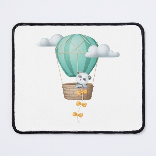 Item preview, Baby Panda In Hot Air Balloon designed and sold by creativiteemom.