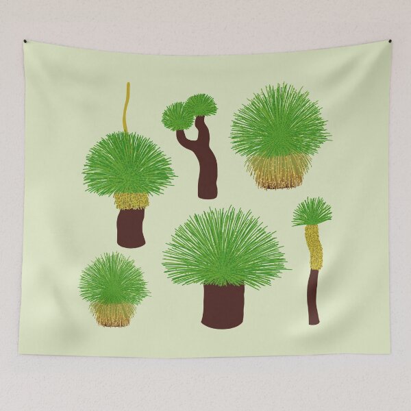Item preview, Grass Trees - Xanthorrhoea designed and sold by BundaBear.