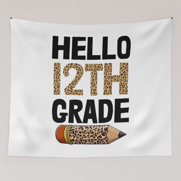 Item preview, Hello 12Th Grade School designed and sold by Bendthetrend.