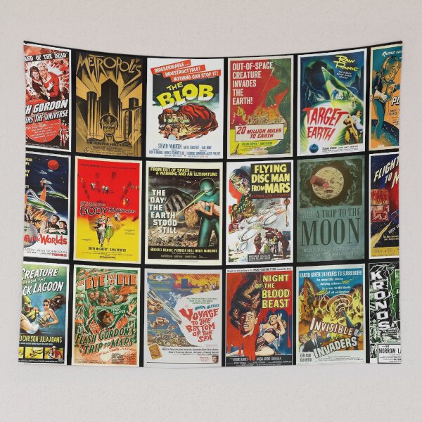Item preview, Classic Science Fiction Movie Posters designed and sold by goodbai.