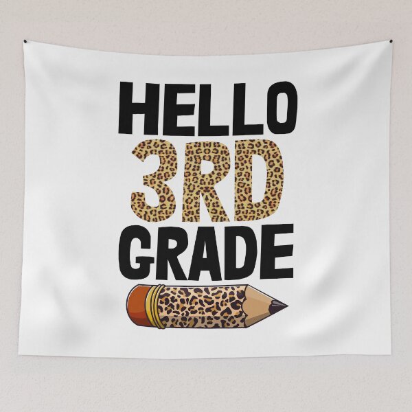 Item preview, Hello 3Th Grade School designed and sold by Bendthetrend.