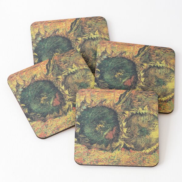 Item preview, Vincent van Gogh's Two Cut Sunflowers (1887) famous painting. designed and sold by Artramp.