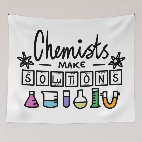 Item preview, Chemists Make Solutions - Science designed and sold by BundaBear.