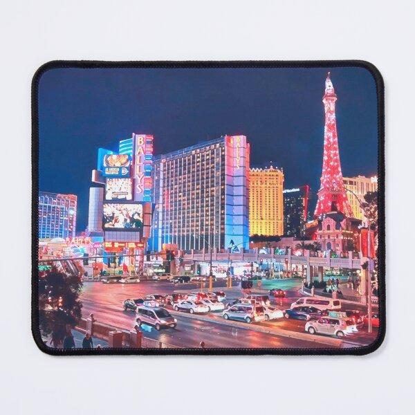 Item preview, Las Vegas Skyline at Night designed and sold by Sofia-Draws.