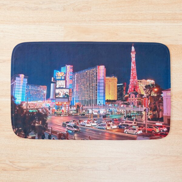 Item preview, Las Vegas Skyline at Night designed and sold by Sofia-Draws.