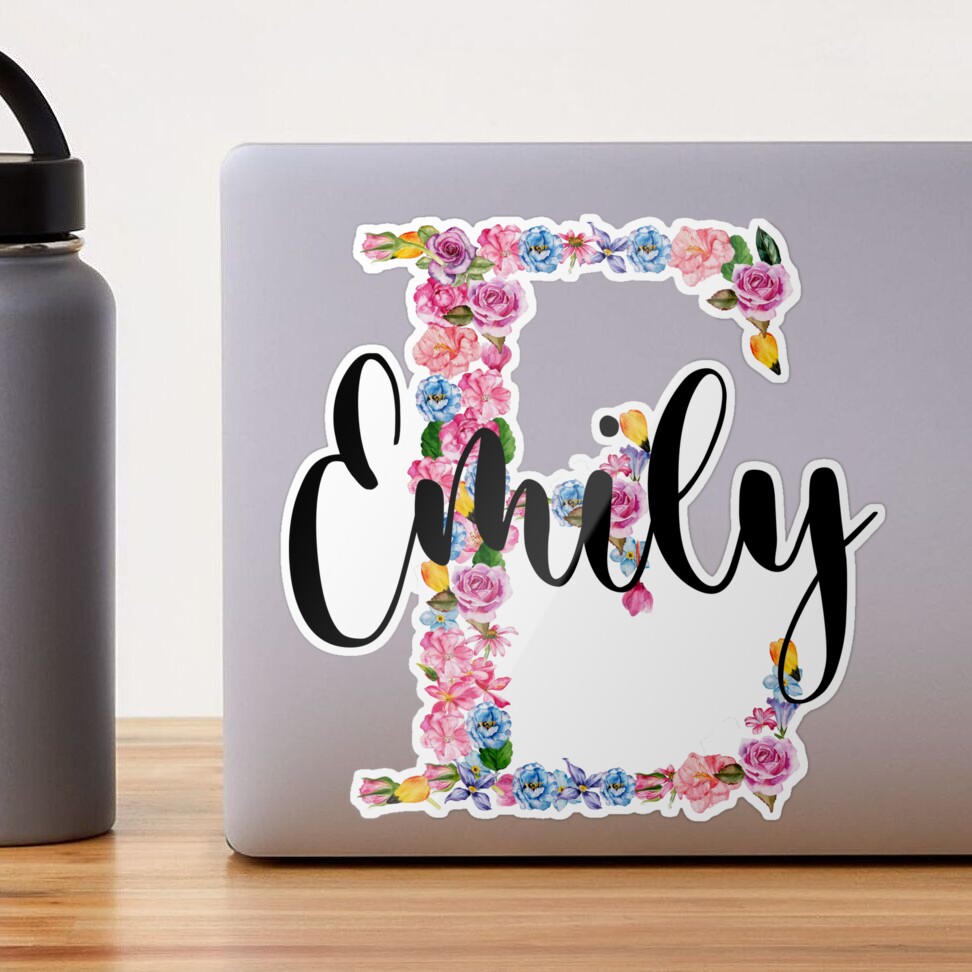 Emily Name - Meaning of the Name Emily Zipper Pouch for Sale by