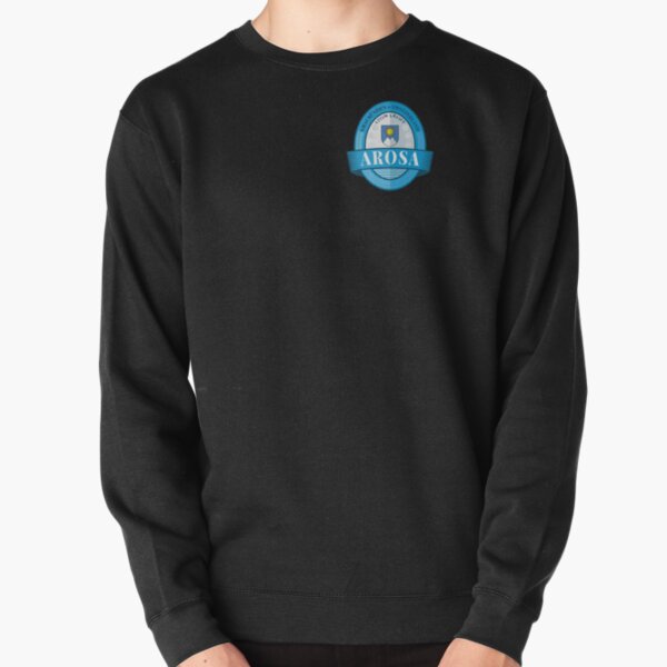 Arosa Ski Schweiz Ski Alpen Sticker T-Shirt 03 Pullover