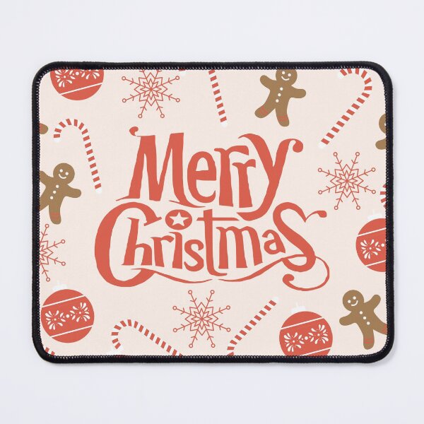 Item preview, Red Pattern Christmas Merry Christmas  designed and sold by Amine-Creation.