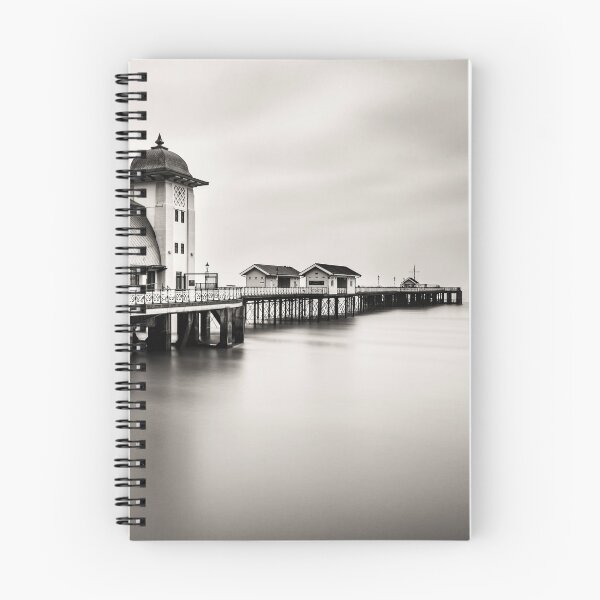 Item preview, Three Minutes At Penarth Pier Mono designed and sold by Steve Purnell Photography.