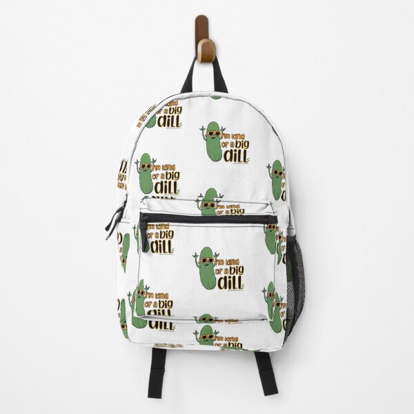 Item preview, I'm Kind of a Big Dill Digital Doodle Pun | sticker, magnet, button | food, pickle, cool, confident designed and sold by Caroline Lynch.