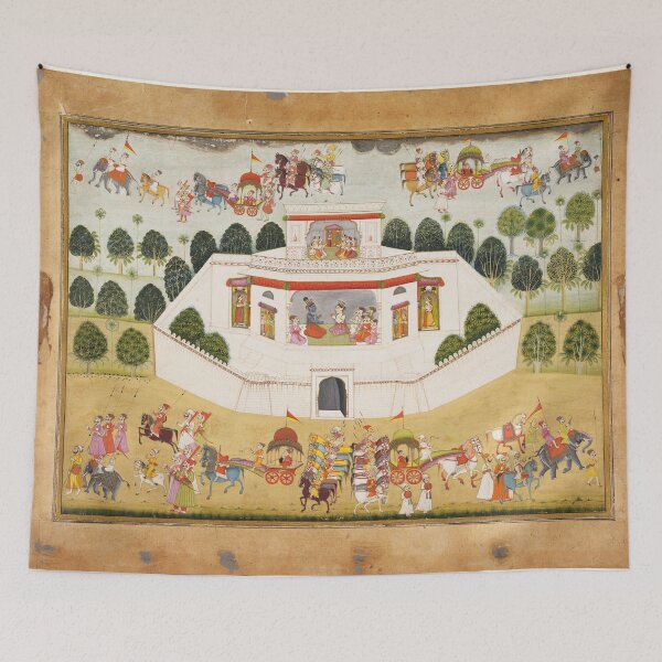 Item preview, Mandala 80 Krishna Balarama Palace Lord Vishnu designed and sold by GuyBlank.