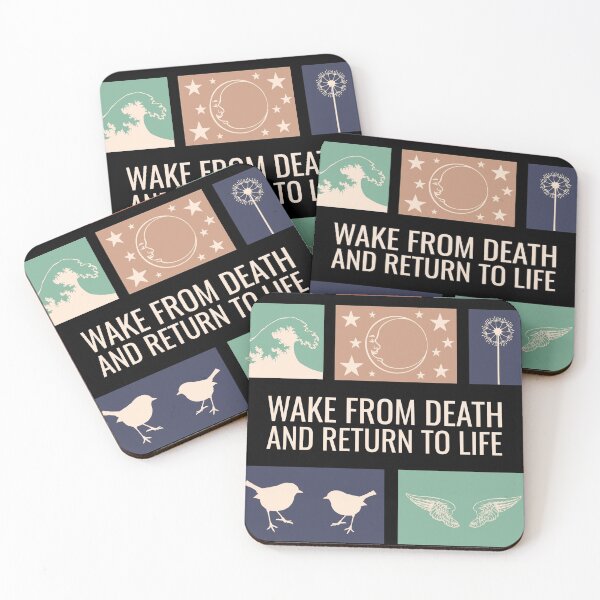 Item preview, Great Japanese Wake From Death And Return To Life Idiom Proverb, To Take A Bad Or Desperate Situation And Turn It Into A Successful One designed and sold by TrulyEpoque.