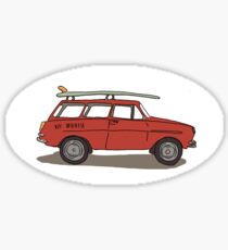 surfs up! Sticker