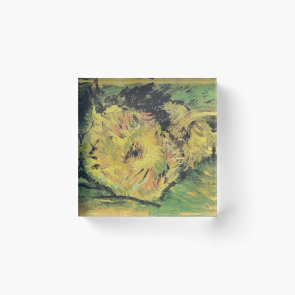 Item preview, Vincent van Gogh's Two Cut Sunflowers (1887) famous painting. designed and sold by Artramp.