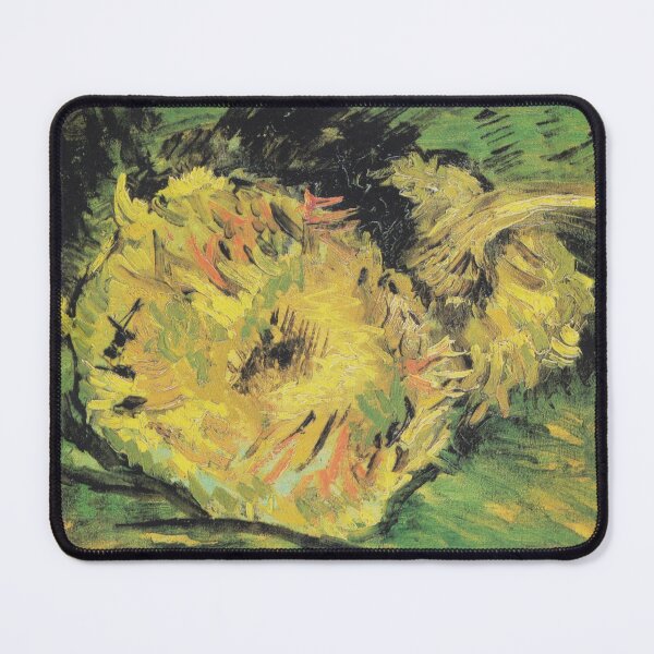 Item preview, Vincent van Gogh's Two Cut Sunflowers (1887) famous painting. designed and sold by Artramp.