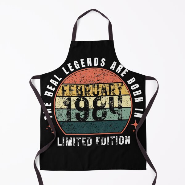 Item preview, Legends are born in February 1984 Vintage colorful Birthday gift designed and sold by llon.