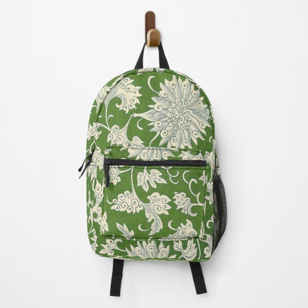Item preview, Funky Hip Green Floral Pattern designed and sold by Chadrick Rode.