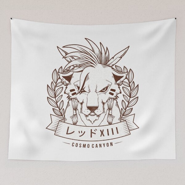 Item preview, Red XIII Cosmo Canyon designed and sold by AlundrART.