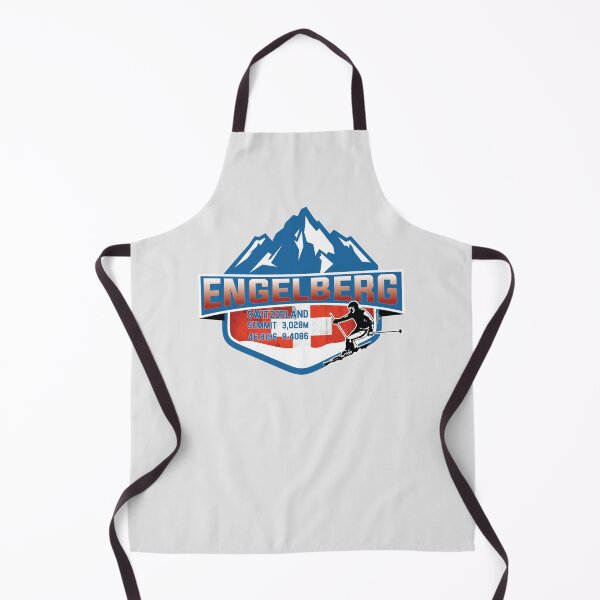 Item preview, Engelberg Ski Switzerland Skiing Alps Sticker T-Shirt 02 designed and sold by OuterShellUK.