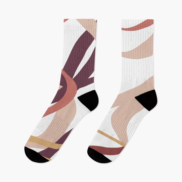 Item preview, Abstract Line Art in Red, Purple and Gold designed and sold by Linlera.
