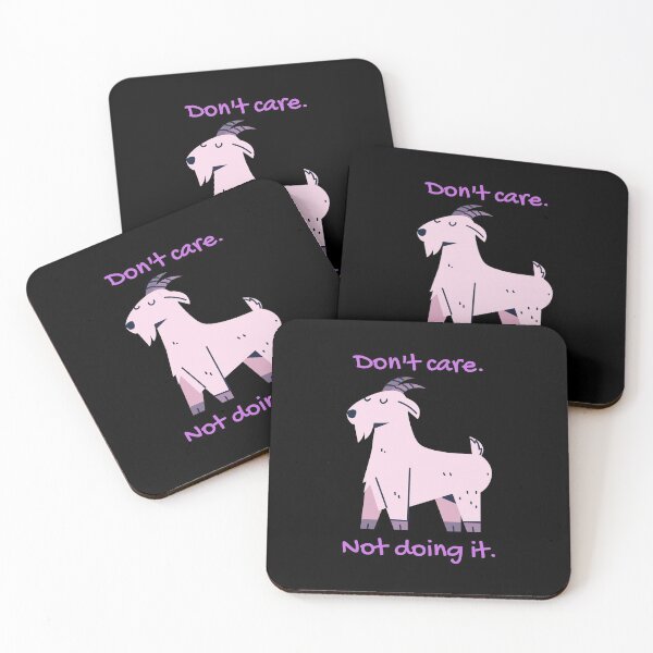 Item preview, Don't care. Not doing it. designed and sold by Scribblehound.