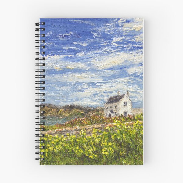Item preview, White Houses at Penmon Point designed and sold by MickArt1.