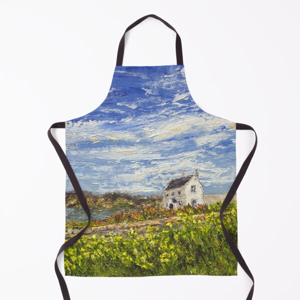 Item preview, White Houses at Penmon Point designed and sold by MickArt1.