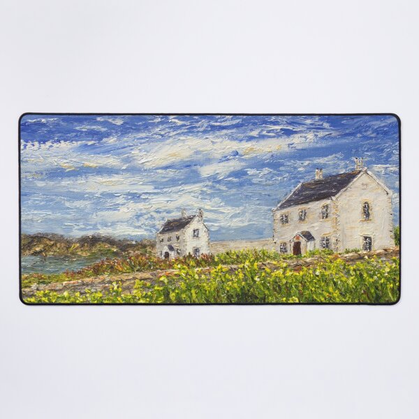Item preview, White Houses at Penmon Point designed and sold by MickArt1.