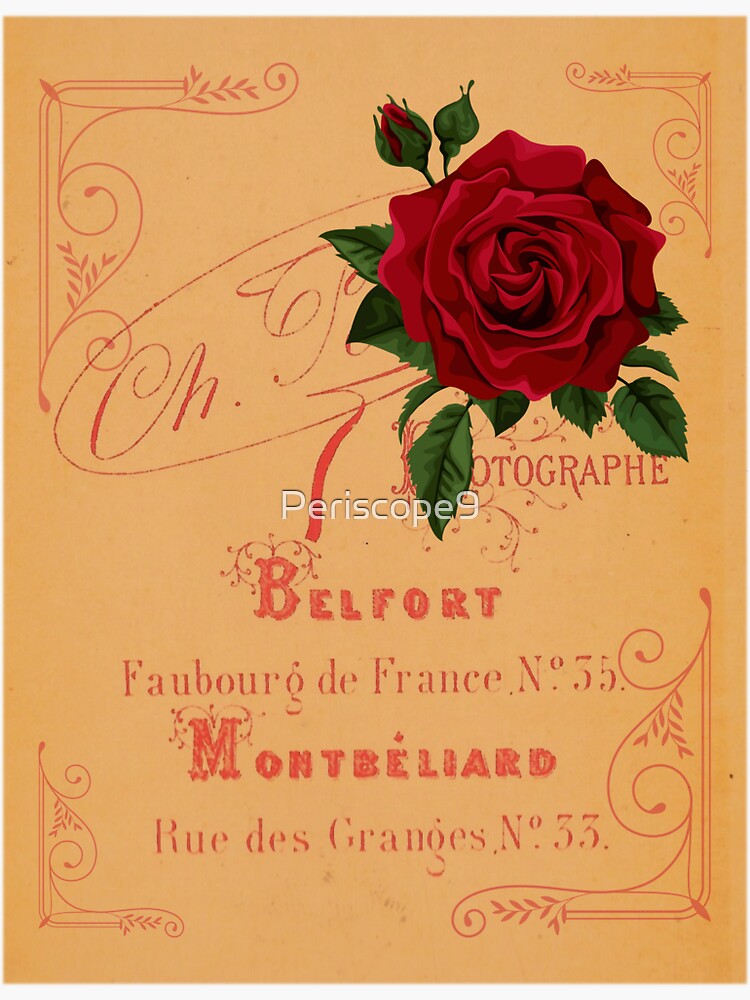 "Life is a Rose Garden" Sticker for Sale by Periscope9 Redbubble