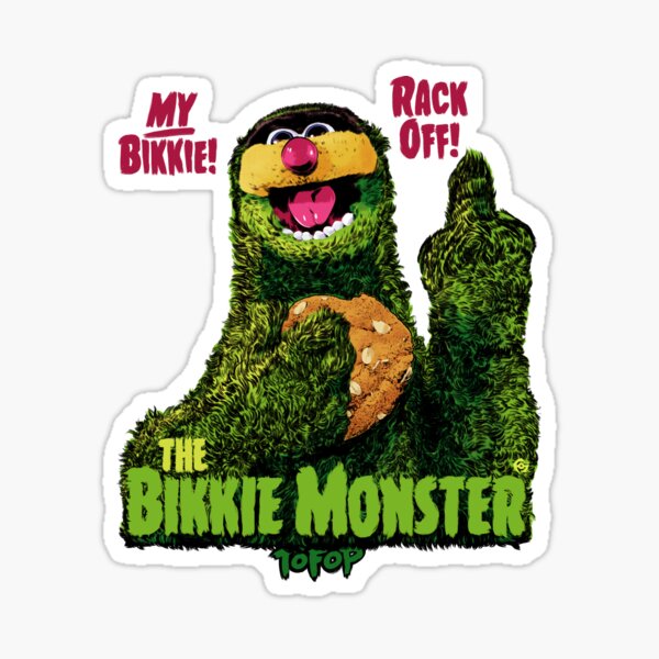 TOFOP - The Bikkie Monster Sticker