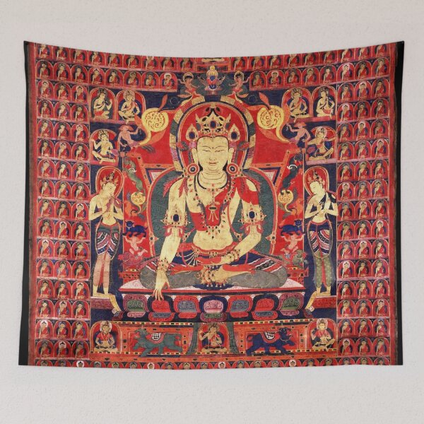Item preview, Mandala 82 Akshobhya Buddha Sarvadurgati Tantra designed and sold by GuyBlank.