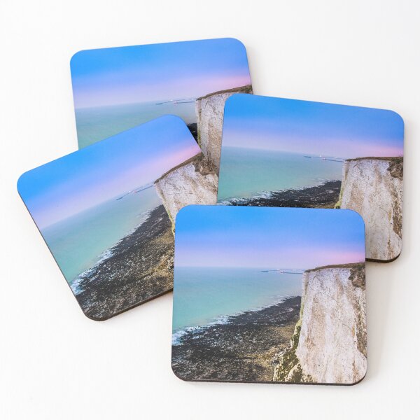 Item preview, The White Cliffs of Dover ocean view at dusk designed and sold by WorldScenery.