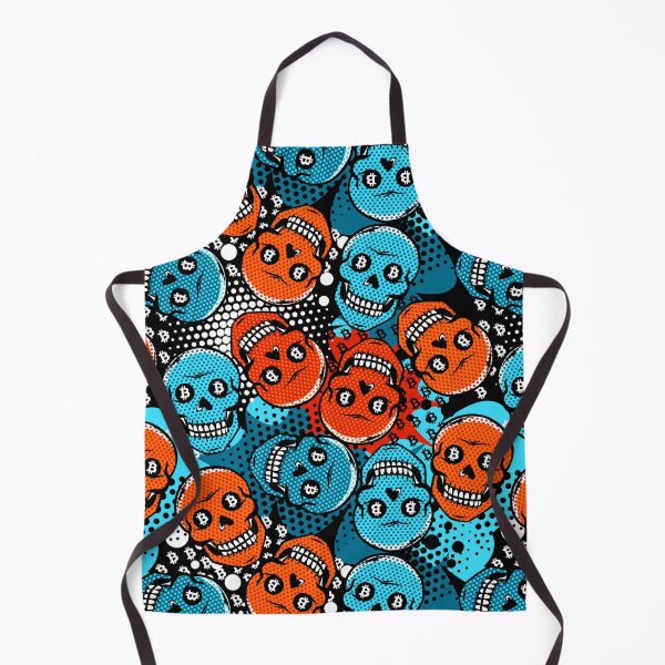 Item preview, Crazy skulls in search of bitcoin designed and sold by InnaQueen.