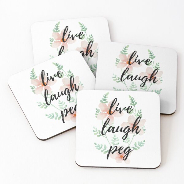 Item preview, Live laugh peg designed and sold by RebeccaART5.