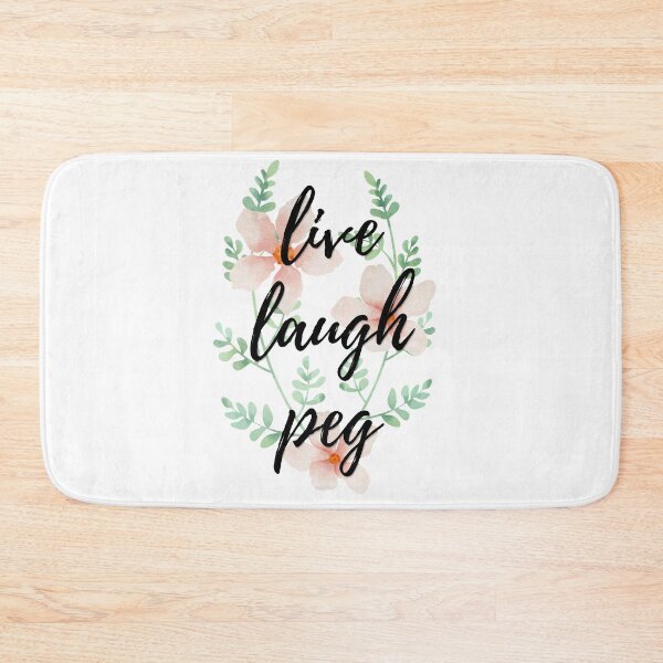 Item preview, Live laugh peg designed and sold by RebeccaART5.