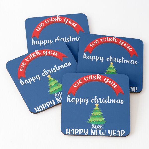 Item preview, We Wish You Happy Christmas And Happy New Year Fitted        designed and sold by soniagreen886.