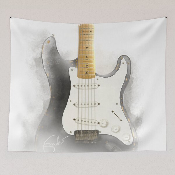 Item preview, "Blackie" Electric Fender Guitar Used by Eric Clapton designed and sold by Chadrick Rode.
