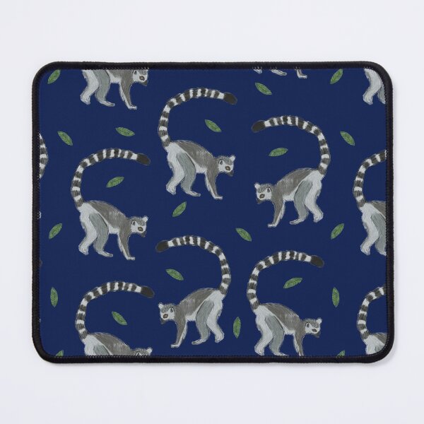Item preview, Ring tailed lemur repeat pattern  designed and sold by cassandrafallon.