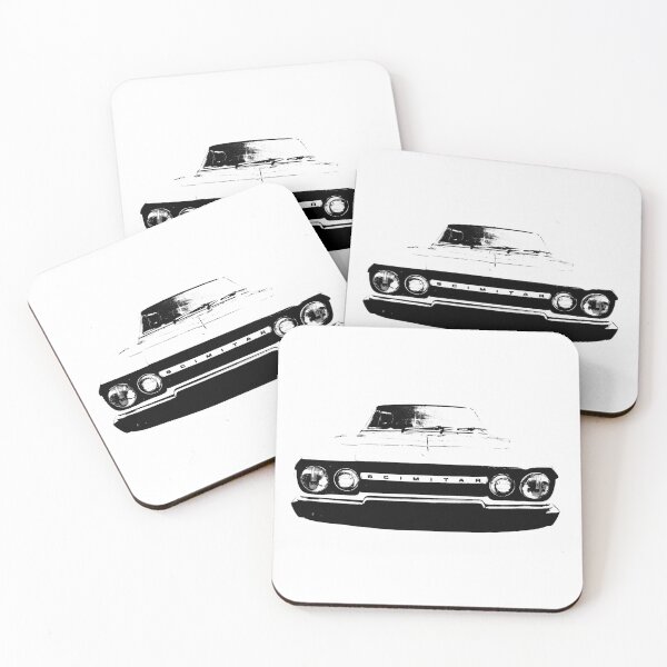 Item preview, Reliant Scimitar 1970s British classic car monoblock black and white designed and sold by soitwouldseem.