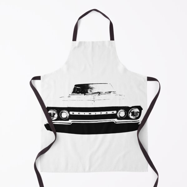 Item preview, Reliant Scimitar 1970s British classic car monoblock black and white designed and sold by soitwouldseem.