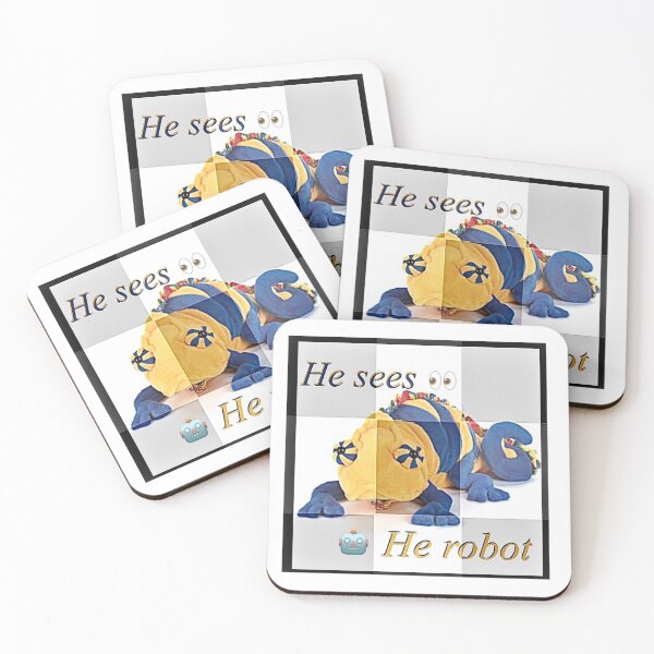 Item preview, He sees - He robot designed and sold by Matthew Jobson.