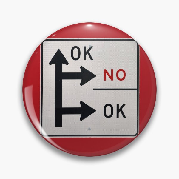 Item preview, Road sign OK, NO, OK designed and sold by studio838.