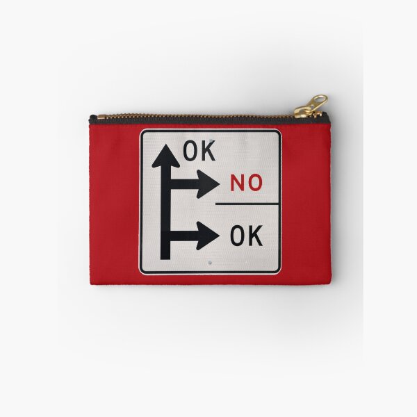Item preview, Road sign OK, NO, OK designed and sold by studio838.