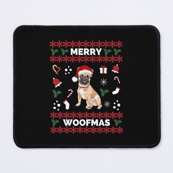 Item preview, Merry Woofmas Bulldog Christmas Holiday - Bulldog Merry Woofmas Christmas Gift designed and sold by ExploreTheStore.